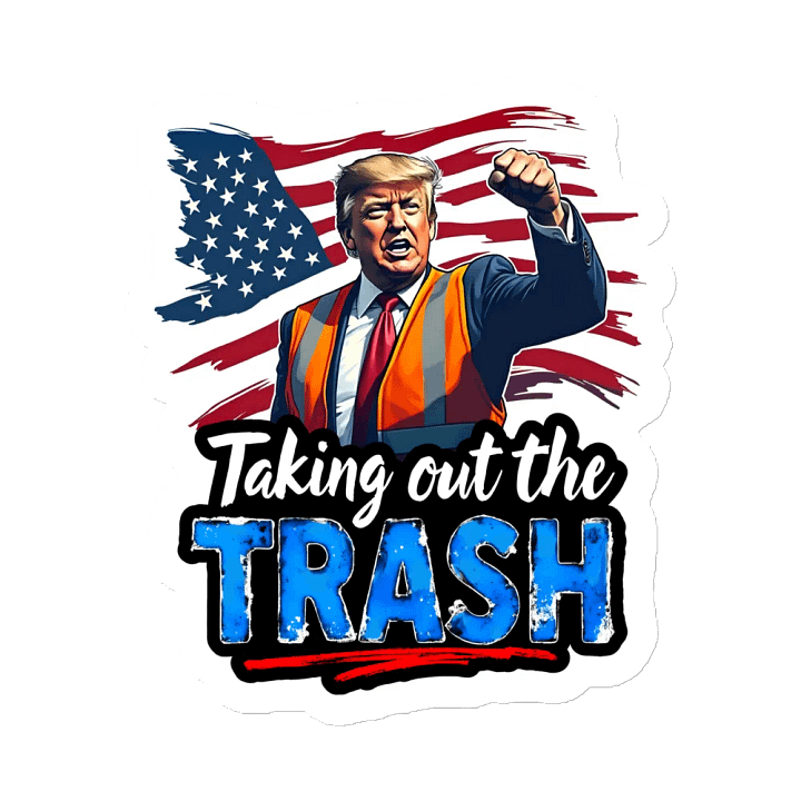 Magnet: Trump Trash Removal product image (2)