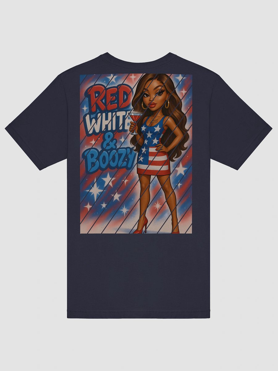 Patriotic Cocktail Vibes T-Shirt product image (3)