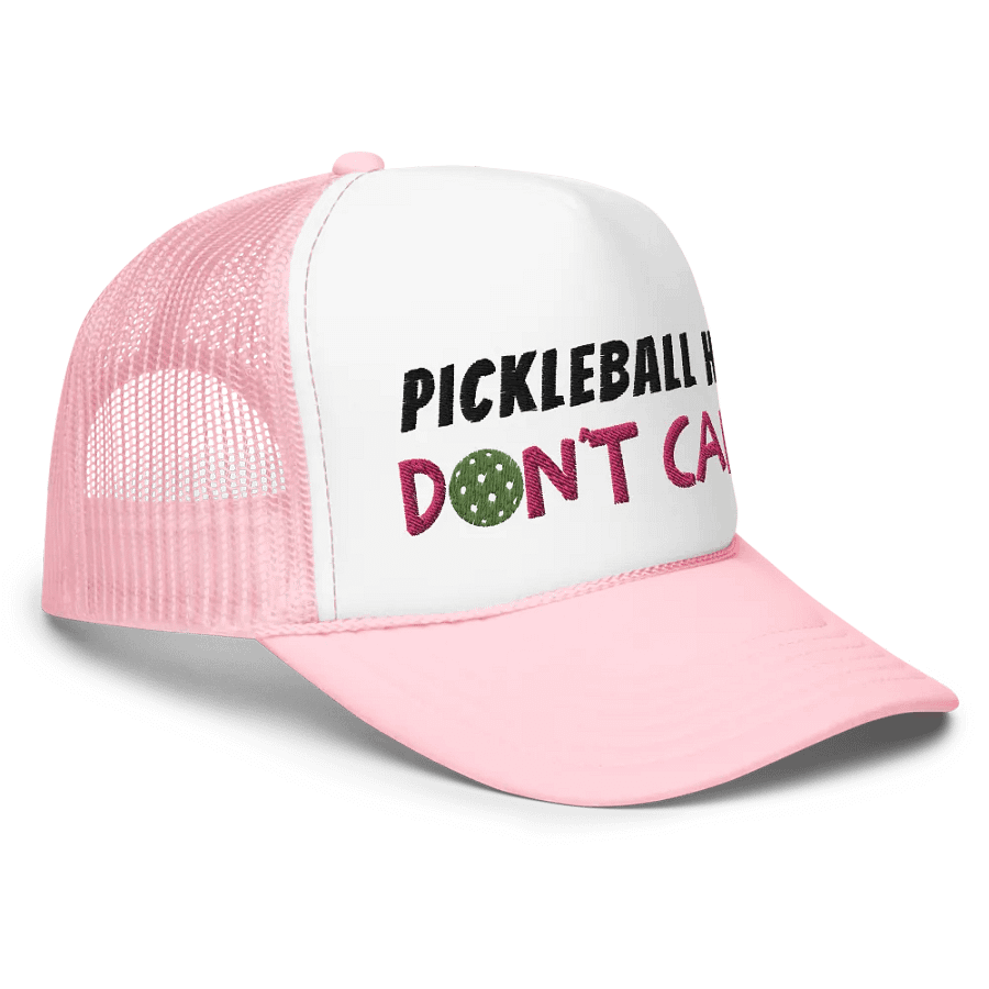 Pickleball Hair Trucker Cap product image (5)
