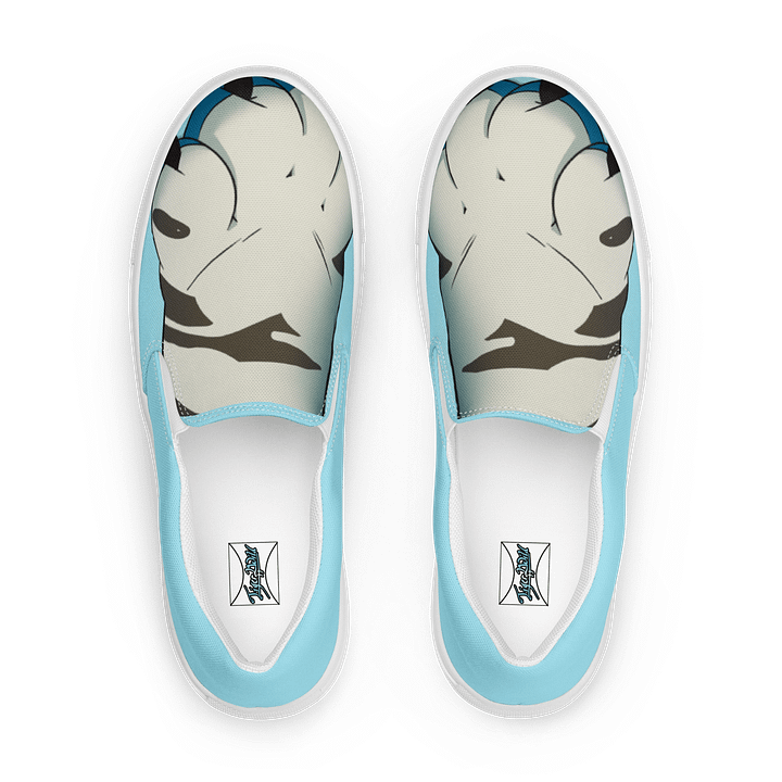 Tiger2Paws Men's Slip-On Canvas Shoes - Blue product image (1)
