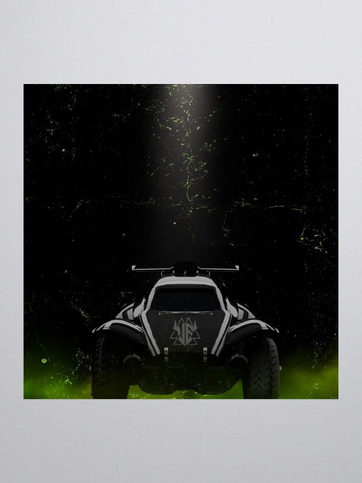Green VE Car Sticker product image (1)