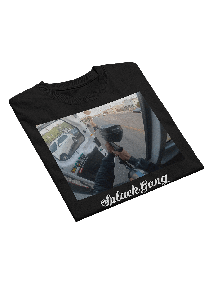 SPLACK GANG GRAPHIC SHIRT - BLACK product image (4)