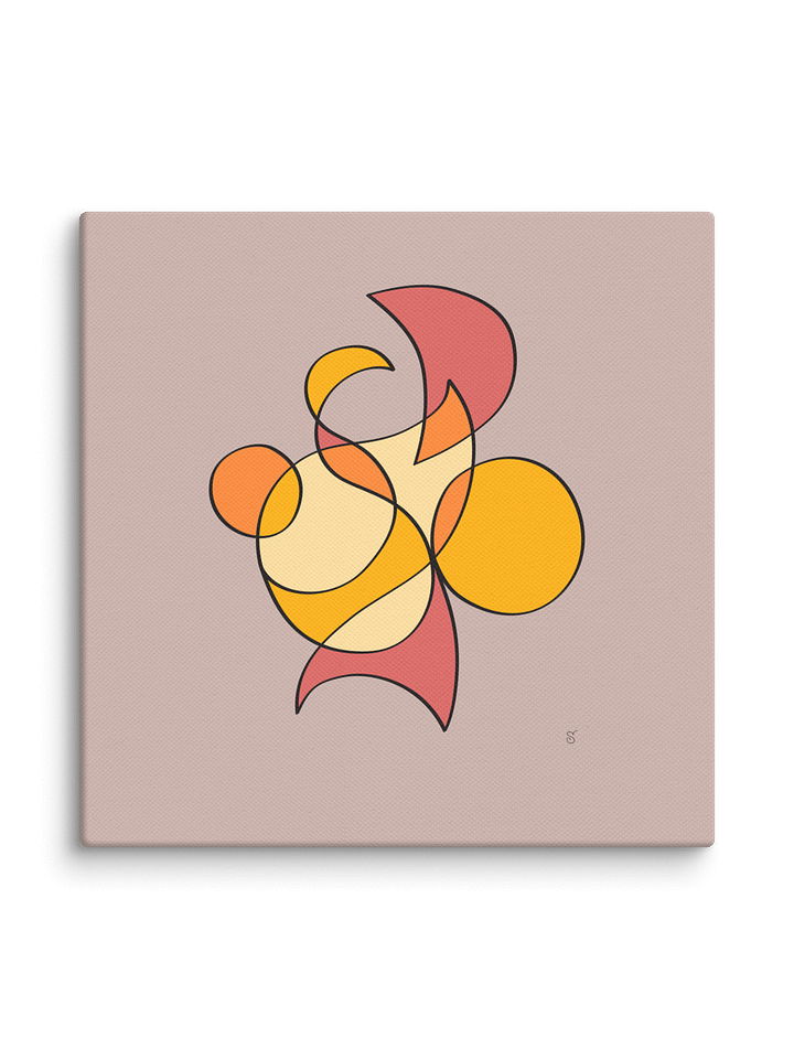 Vibrant Intersections Canvas - Abstract Image No. 6 product image (10)