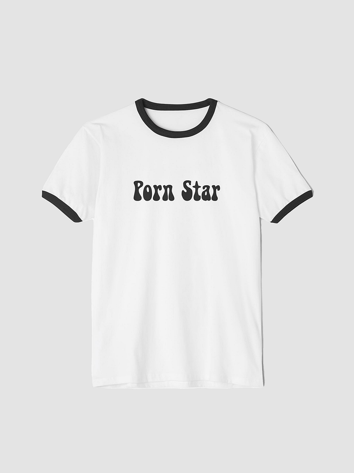 PornStar Ringer T-Shirt product image (1)