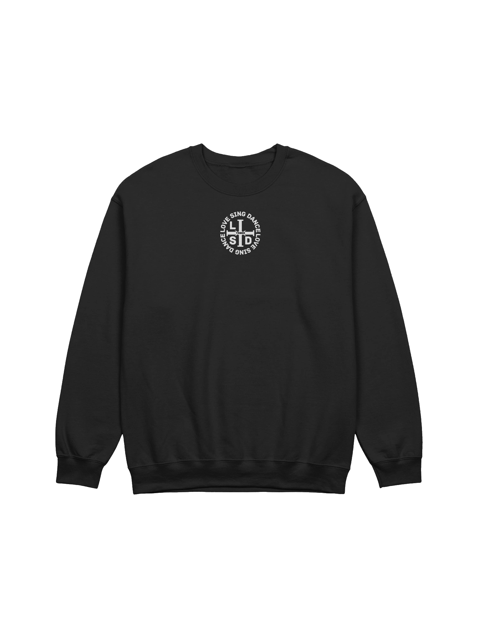 LSD TRIBE "Love Sing Dance" Mystic Sweatshirt {White Emblem} product image (1)