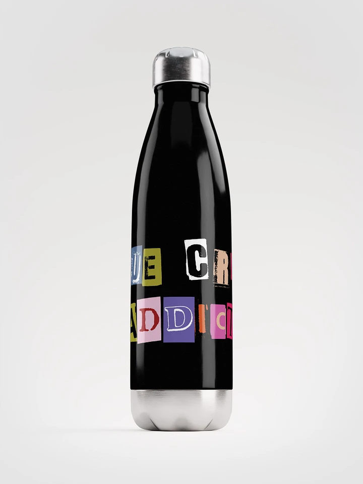 True Crime Addict Water Bottle product image (1)