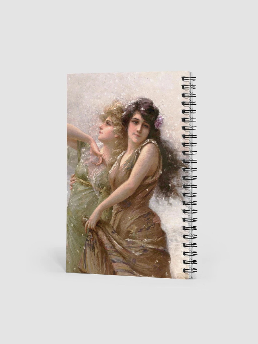 ''L'Inverno (Winter)'' by Édouard Bisson Spiral Notebook product image (2)