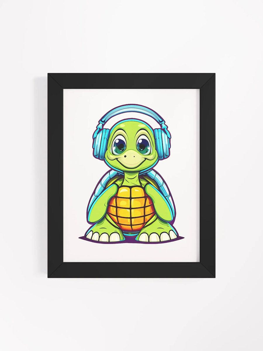Music Turtle Framed product image (4)