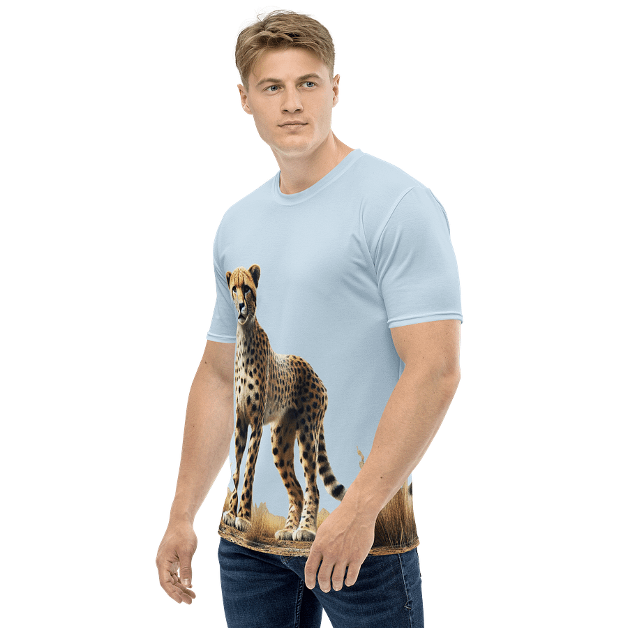 Wild Cheetah All-Over Print Tee. product image (3)