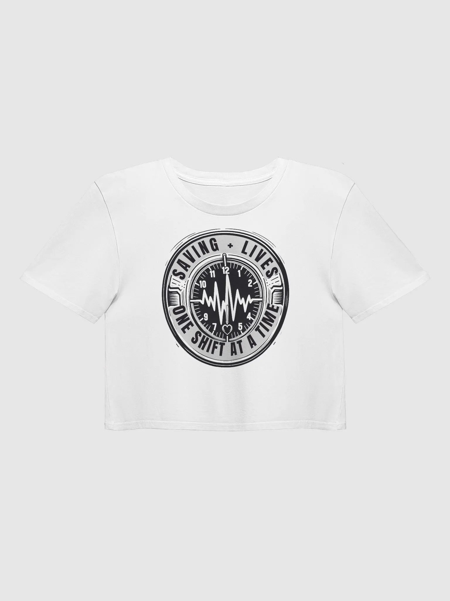 Life Saver heartbeat Crop Top product image (1)