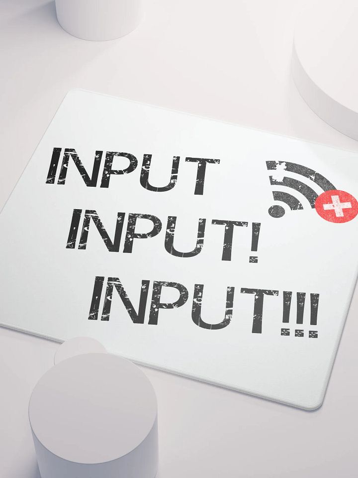 Missing Input! Gamer mousemat product image (1)