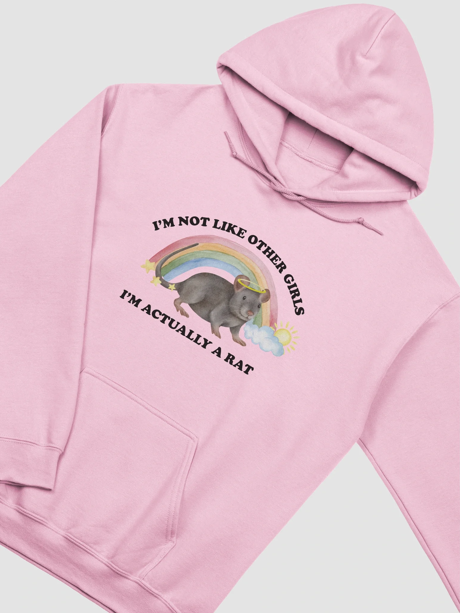 Actually a rat Hoodie product image (15)