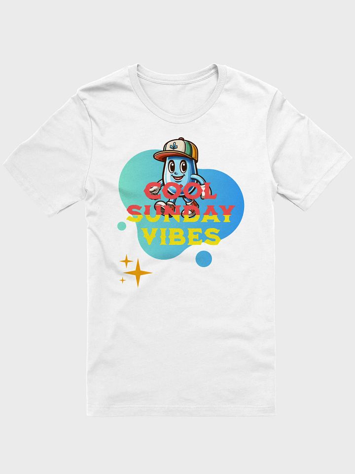 Cool Sunday Vibes Cartoon T-Shirt product image (16)