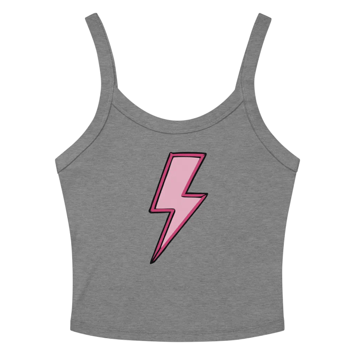 Electric Bolt Ribbed Tank Top product image (2)
