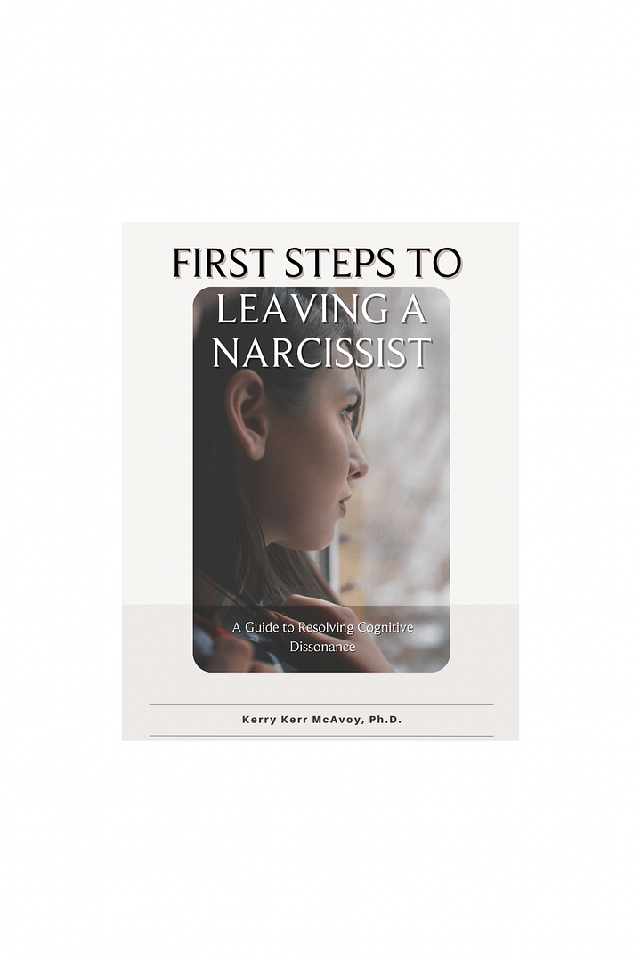 First Steps to Leaving a Narcissist Workbook - Digital & Fillable product image (1)