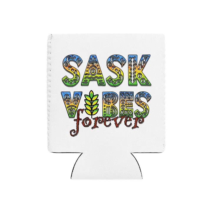 Sask Vibes Forever Ancient Can Cooler product image (2)
