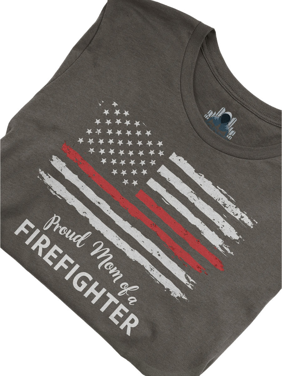 USA Mom Of Firefighter Comfort T-Shirt product image (5)