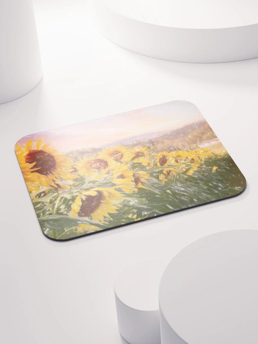 Sunflower Serenity Mouse Pad product image (4)