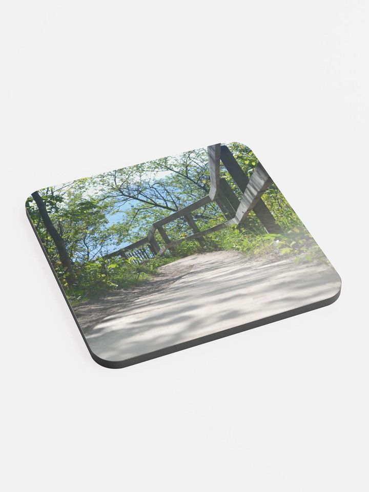 Nature Walking Path Cork Coaster product image (2)