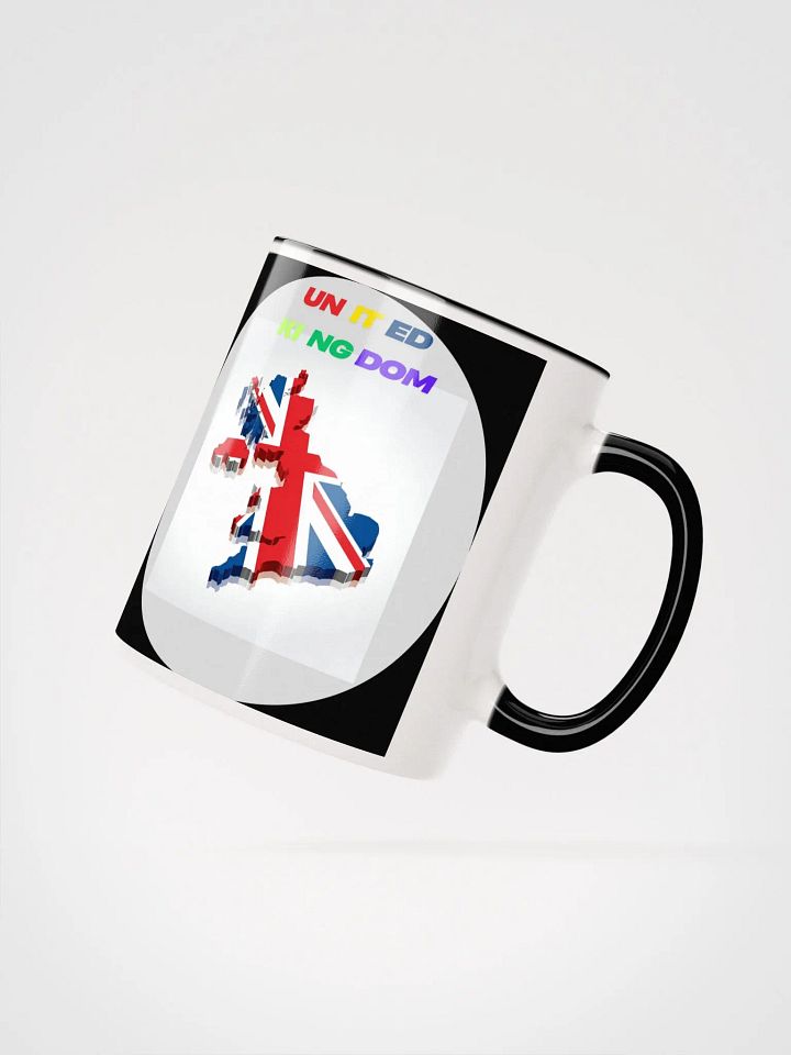 Ceramic Mug with Color Inside UK Map product image (2)