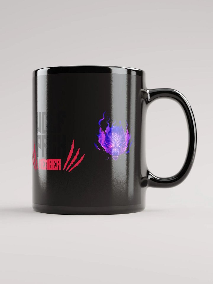 WolfPack Member Black Glossy Mug product image (1)