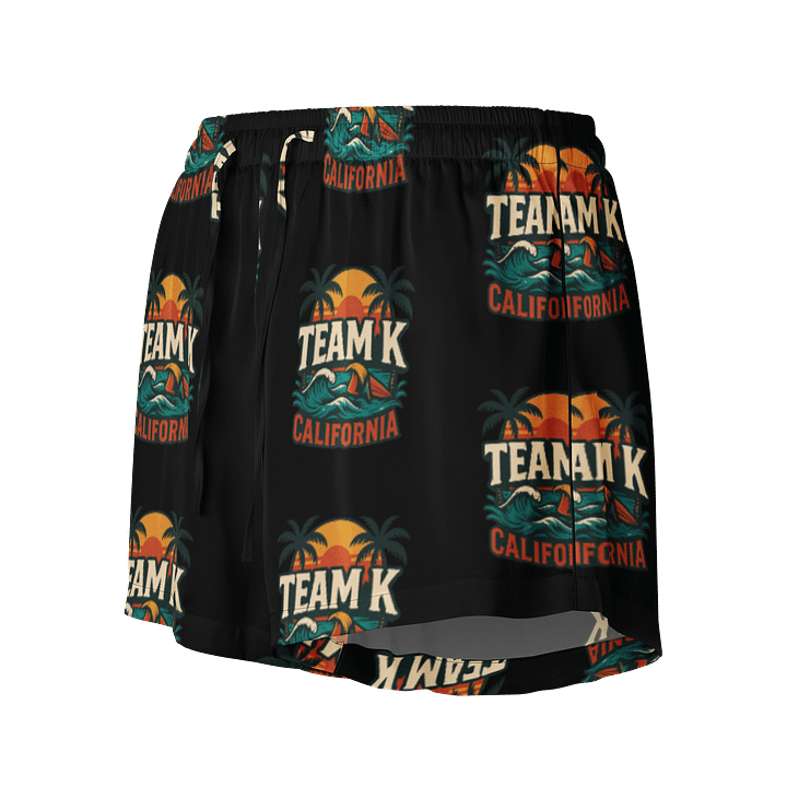 TEAM K CALIFORNIA Women's Pajama Shorts product image (1)