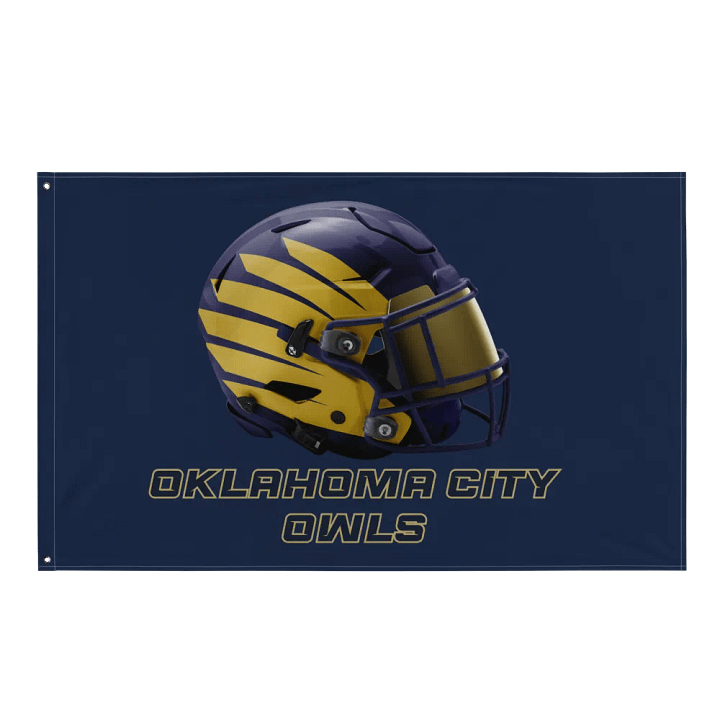Oklahoma City Owls Team Flag product image (1)