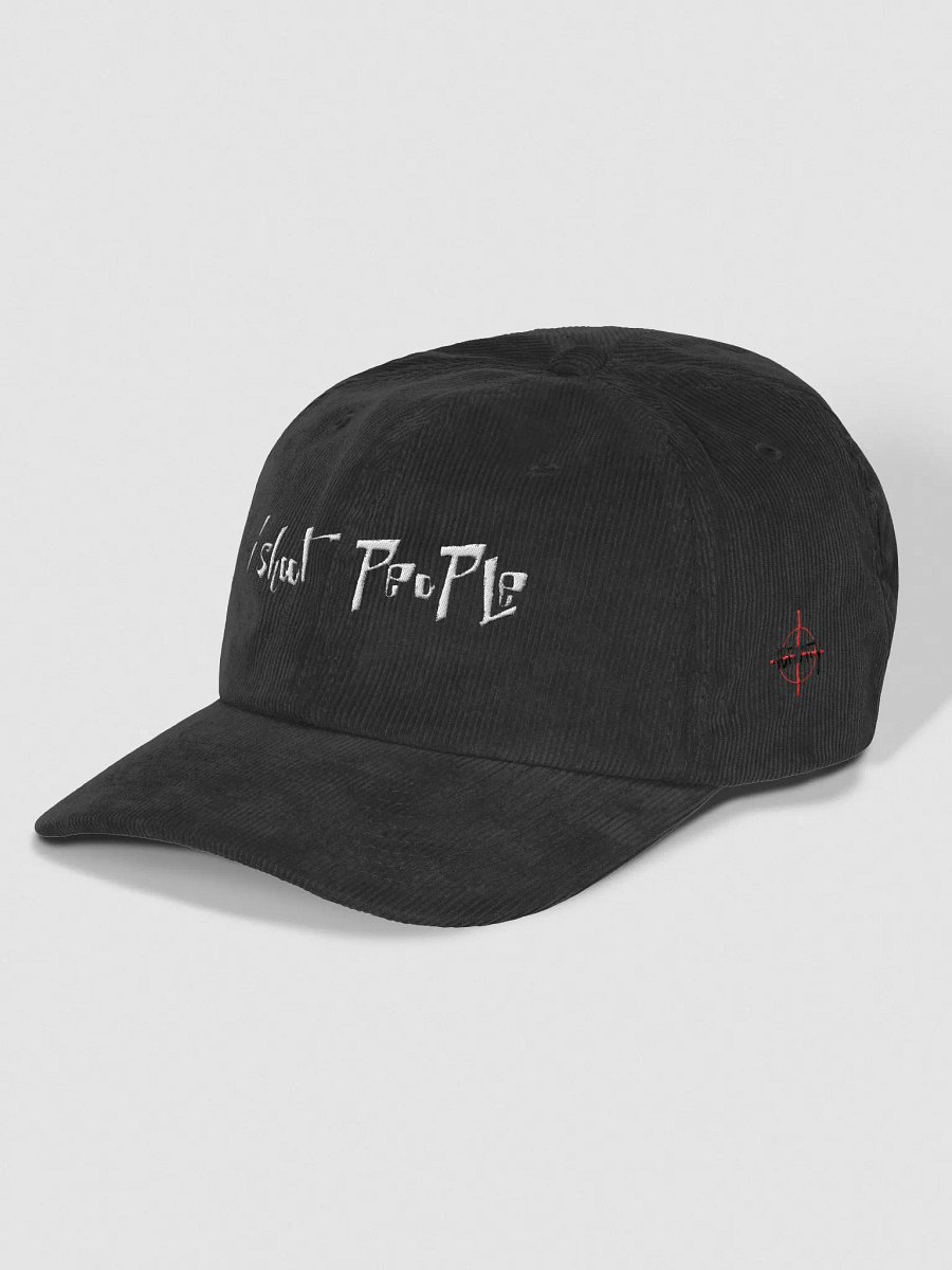 i shoot people corduroy dad hat product image (5)