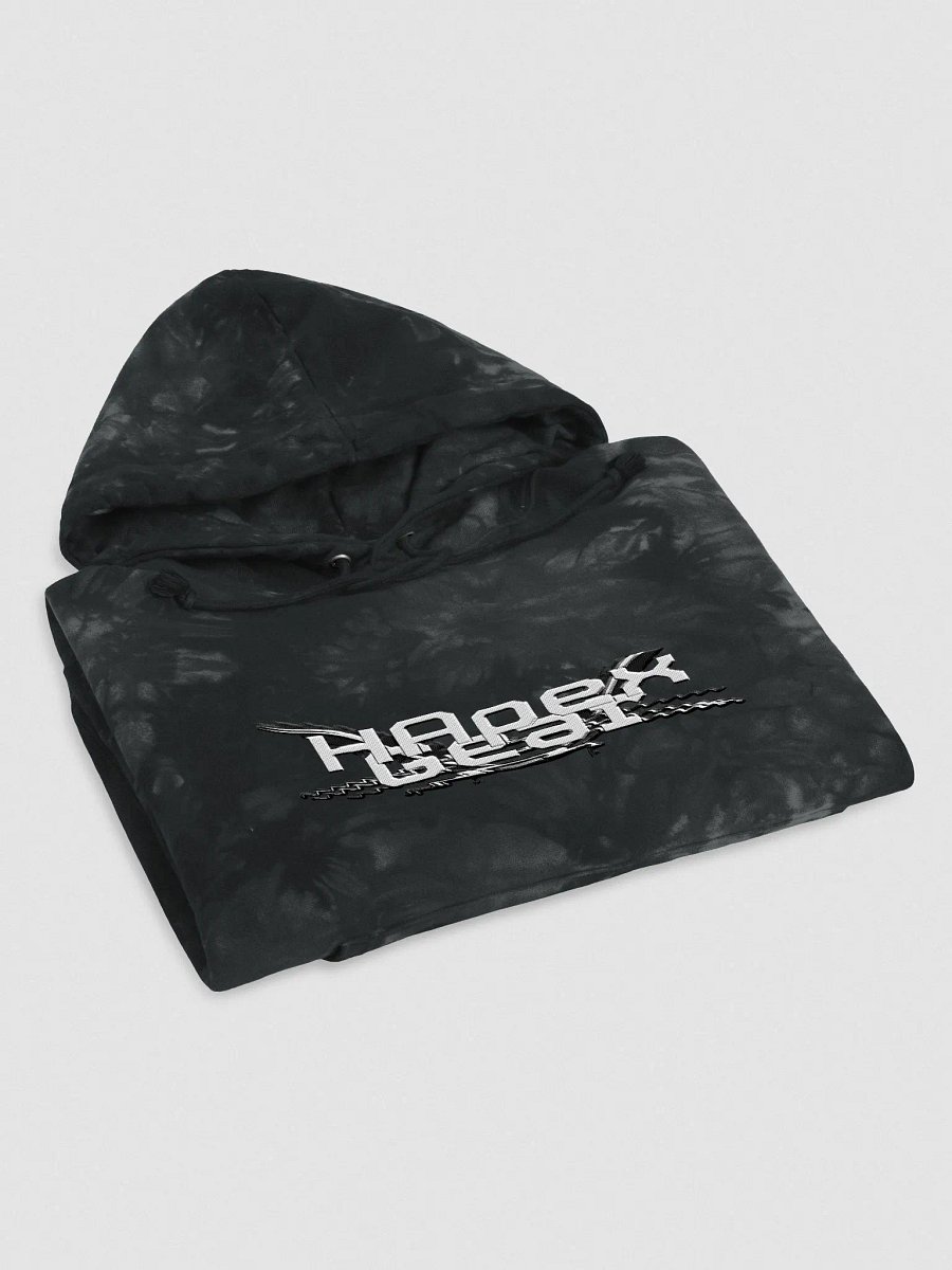 Tie-Dye Hoodie - Embroidery - White HApex Gear White Logo product image (3)
