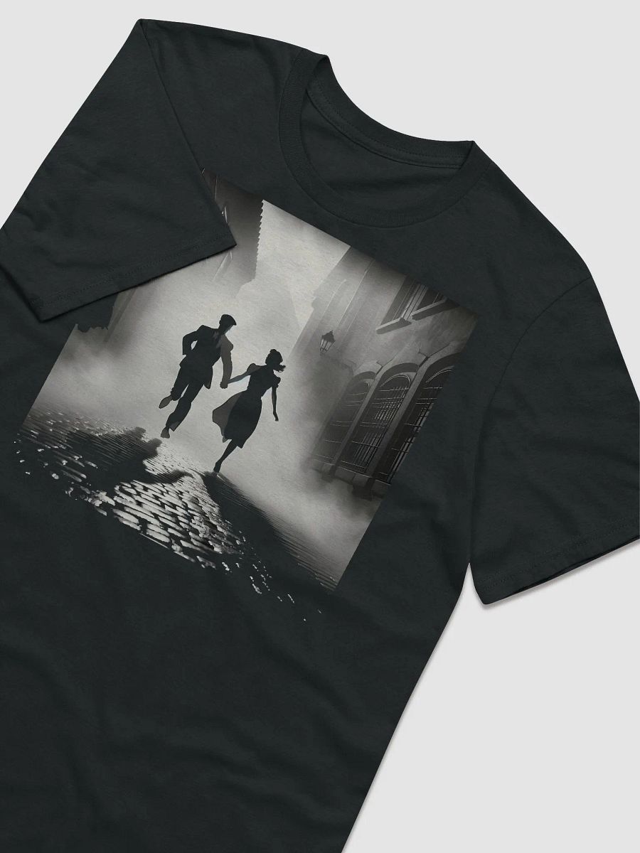 Fleeting Moments: A Noir Escape (Front Print Womens Tee) product image (3)
