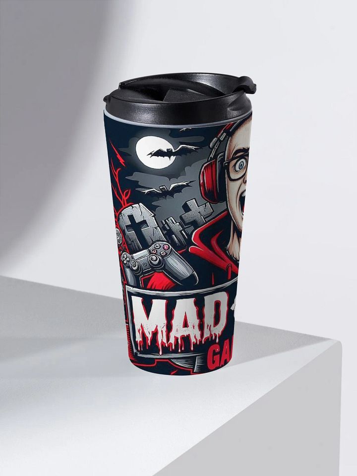 Intense Gamer Stainless Steel Travel Mug product image (2)