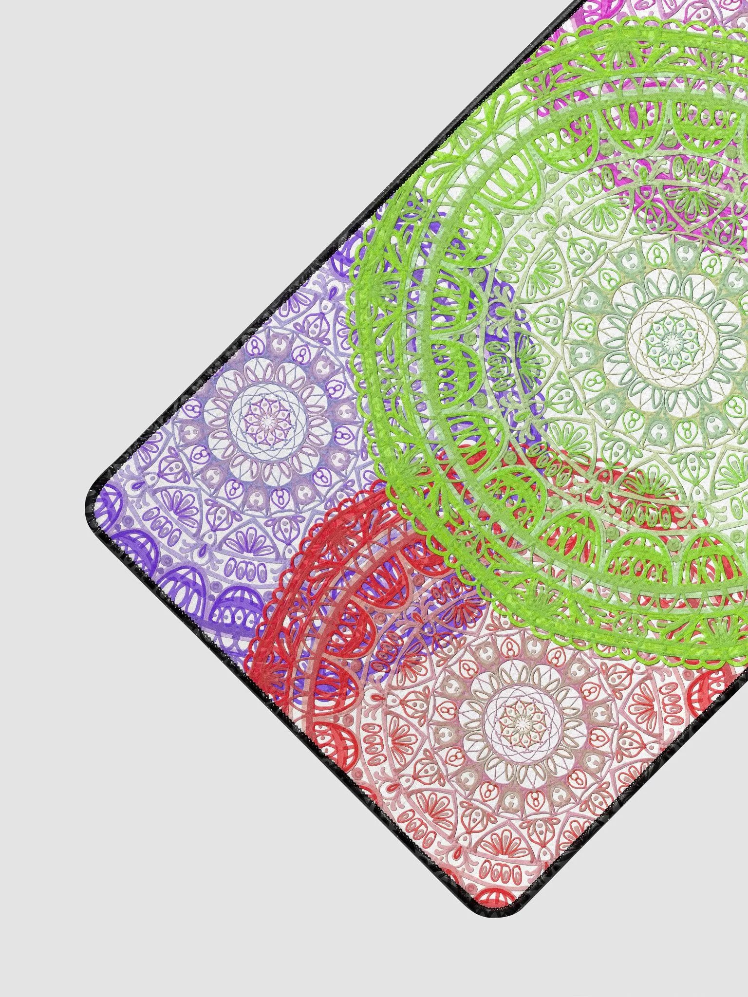Vibrant Mandala Desk Mat product image (3)