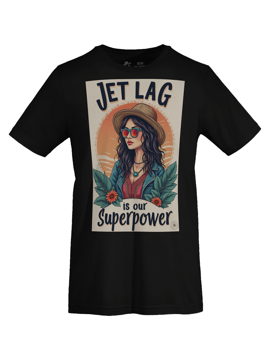 Boho Traveller Jet Lag Superpower T-Shirt product image (52)