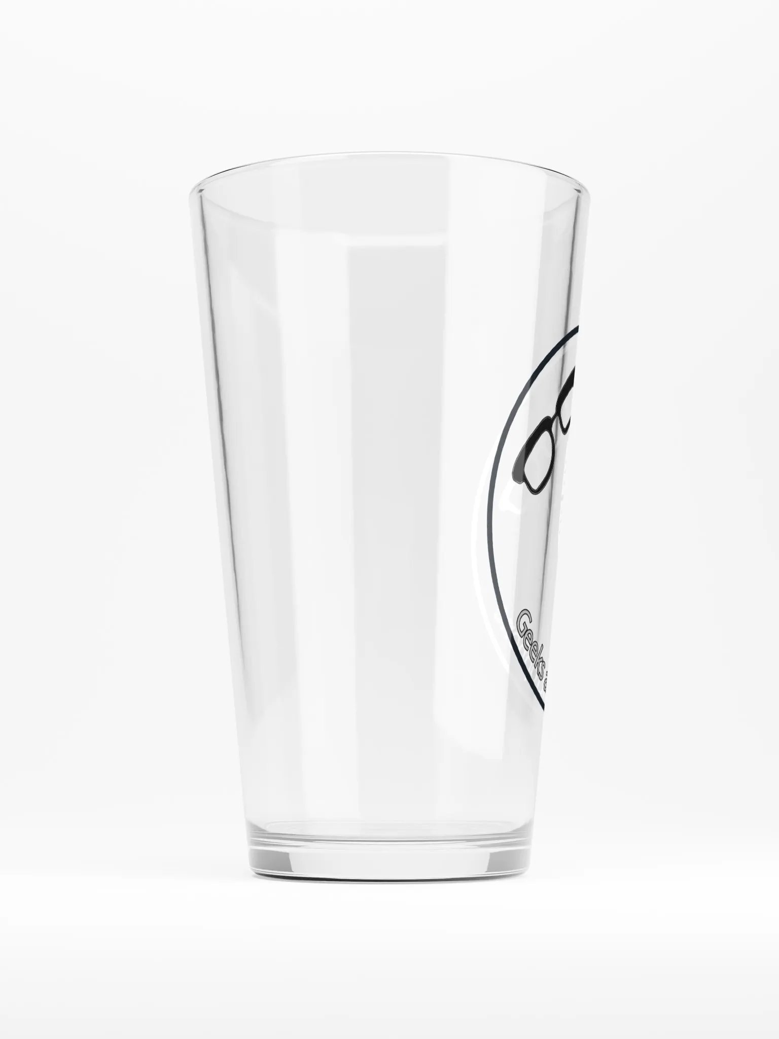 2 Geeks Pint Glass product image (2)