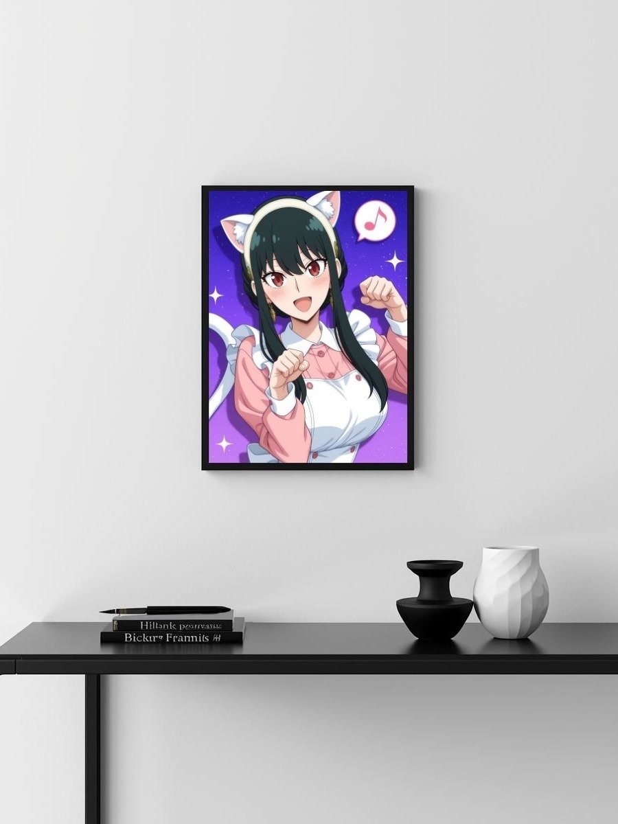 Spy x Family Yor Cat Maid Cheer – Glossy 8x10 Metal Print product image (3)