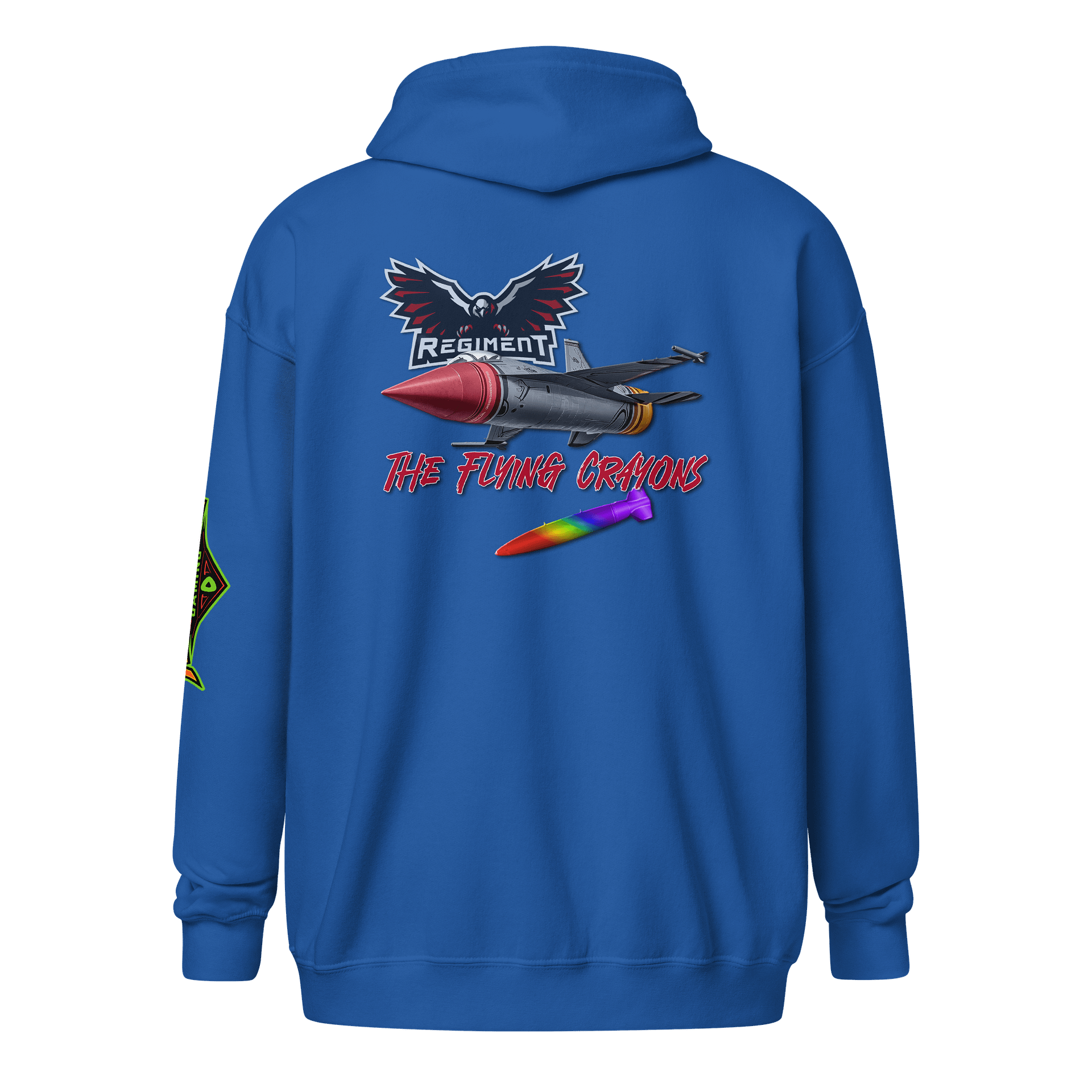 The Flying Crayon's Regiment Fundraiser Hoodie (AC) product image (2)