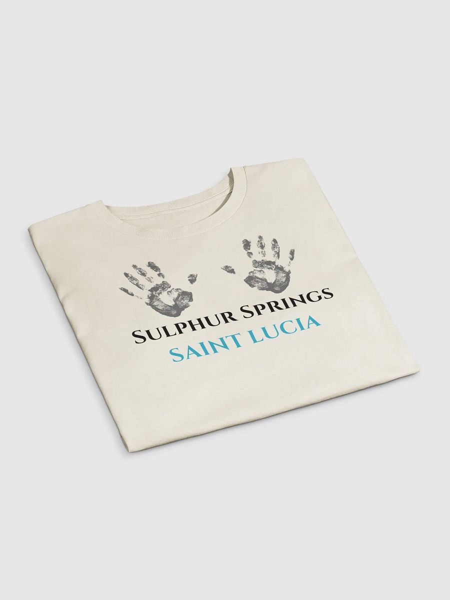 Saint Lucia Handprint Women's Crop Top product image (13)