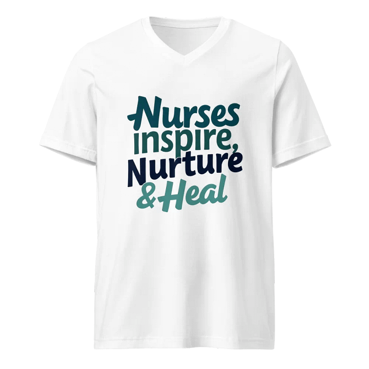 Nurse-Inspired V-Neck Tee product image (1)