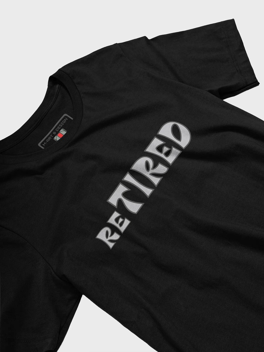 Stylish RETIRED Typography T-Shirt product image (18)