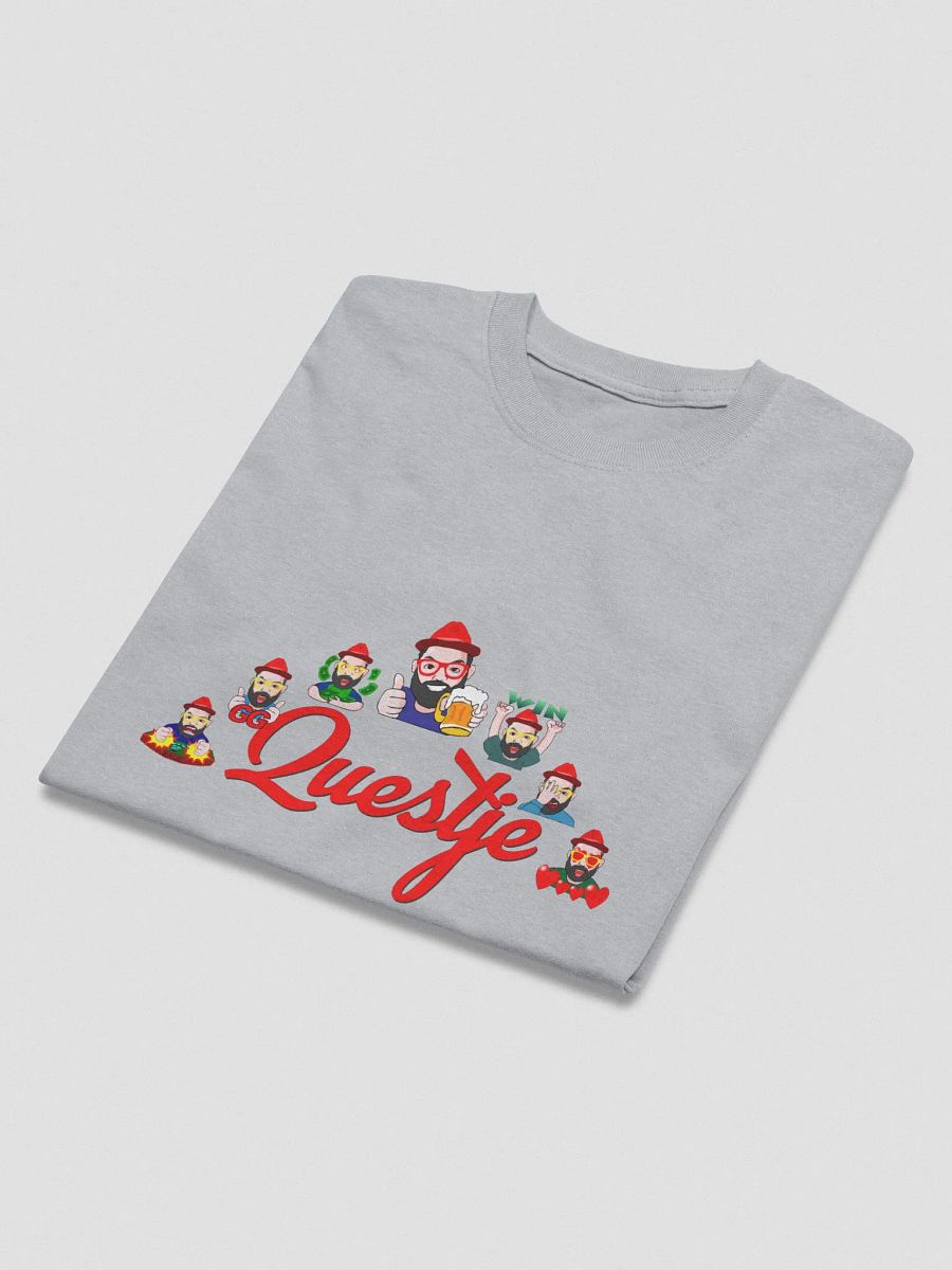 Questje T-Shirt emotes big logo product image (23)