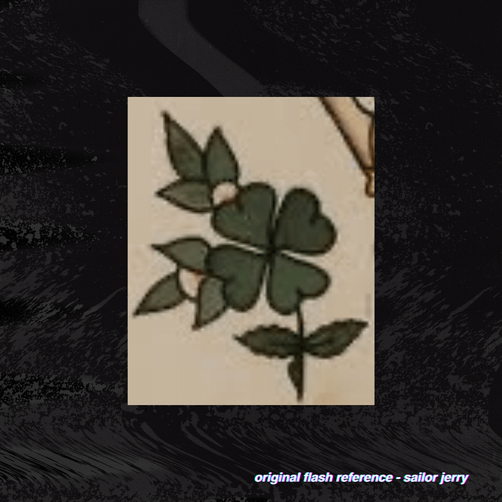 Sailor Jerry Four Leaf Clover Pattern product image (2)