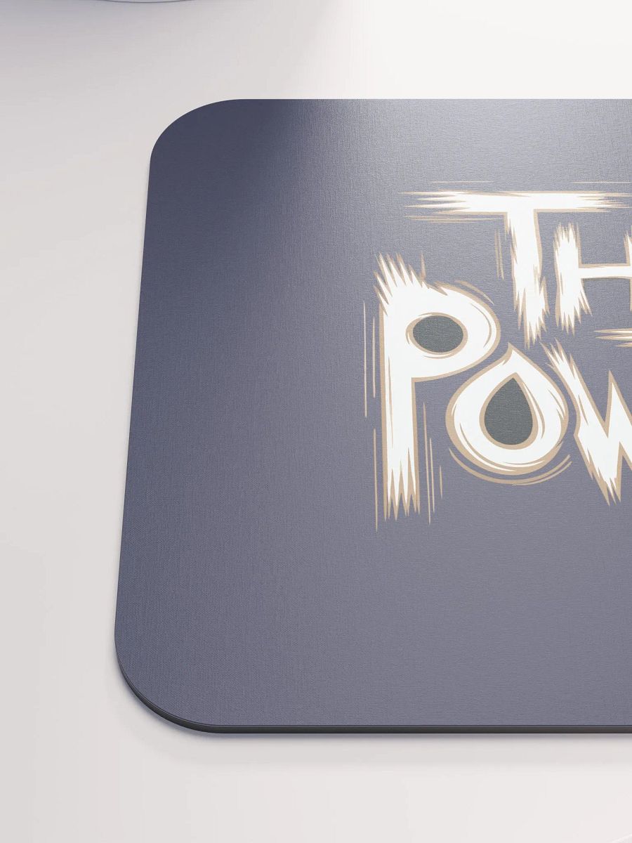 The Power Navy color Classic Mouse Pad product image (6)