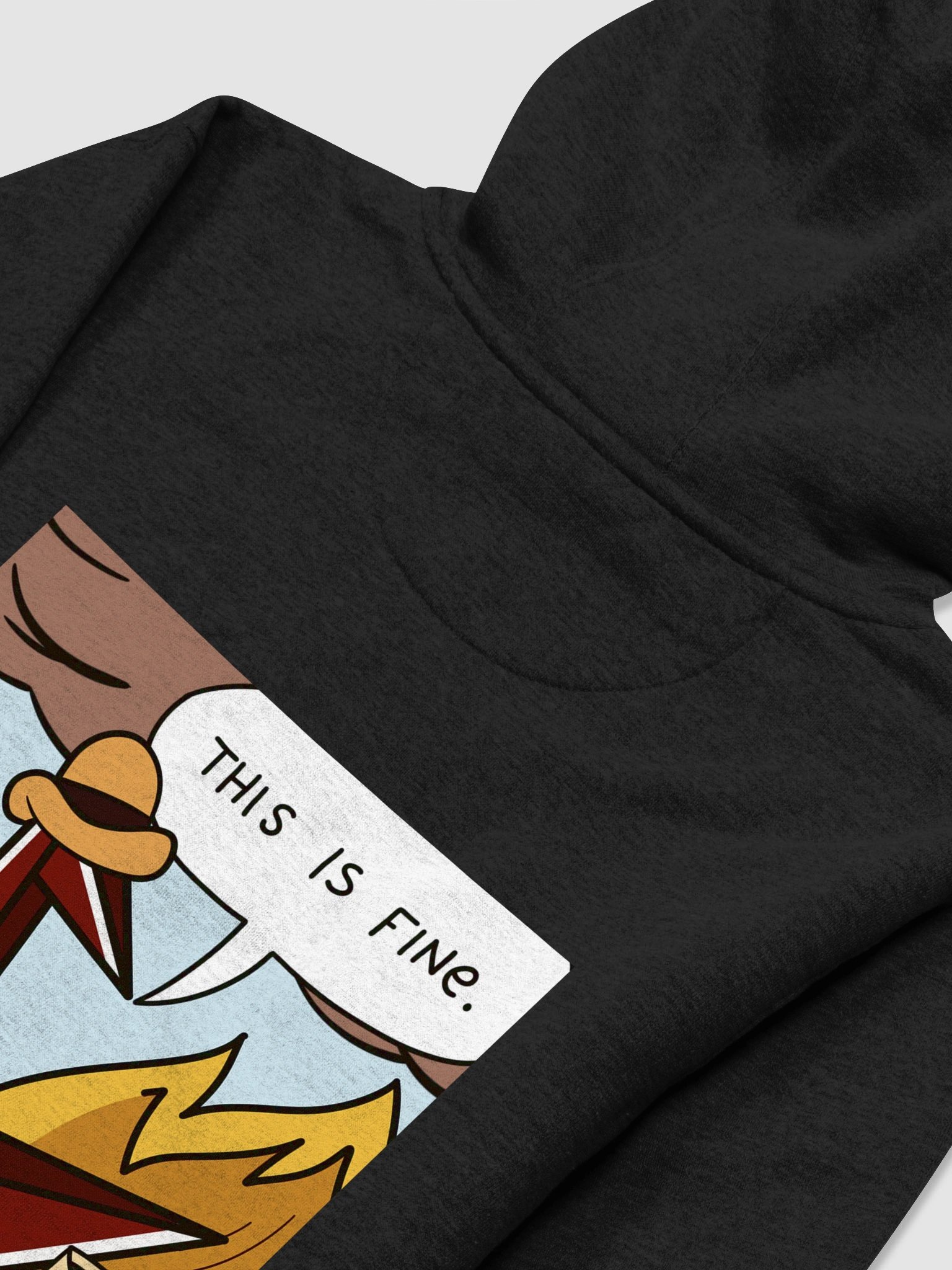 This Is Fine Back | Small Logo Front product image (55)