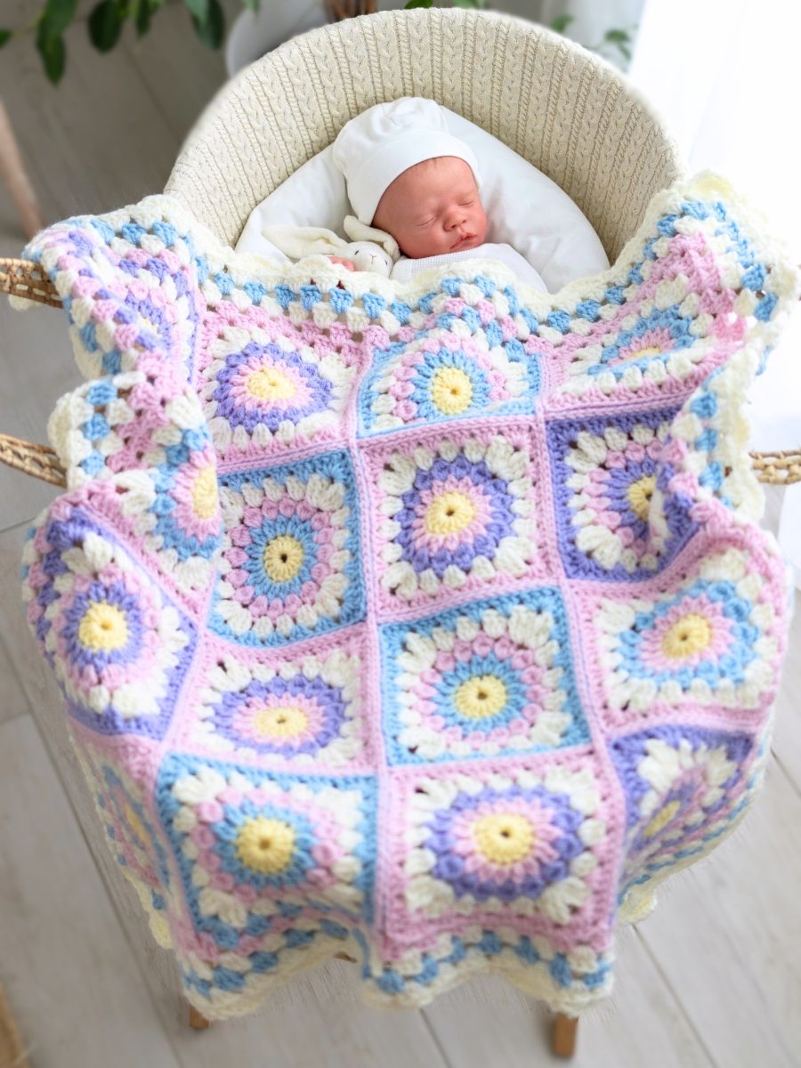 Crochet Pattern: Paisley Baby Blanket product image (3)