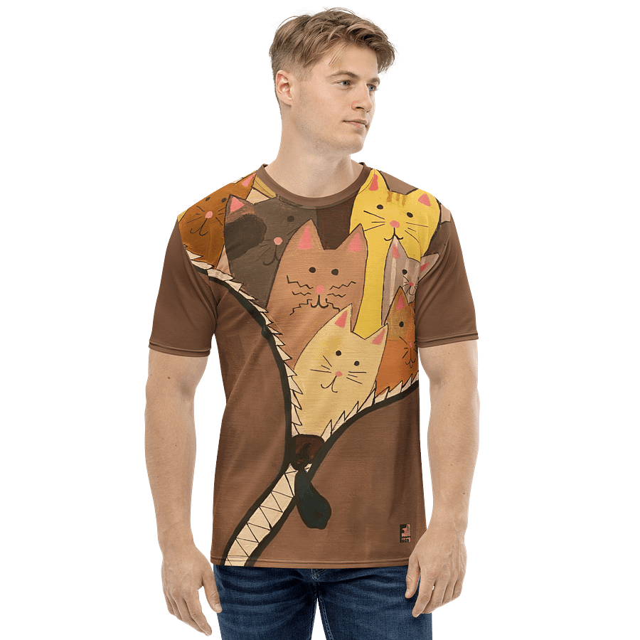 "Unleash The Cats" Tee (Brown) product image (1)