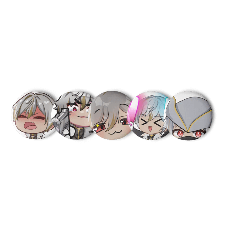 Mellow Emote Pin Set product image (1)