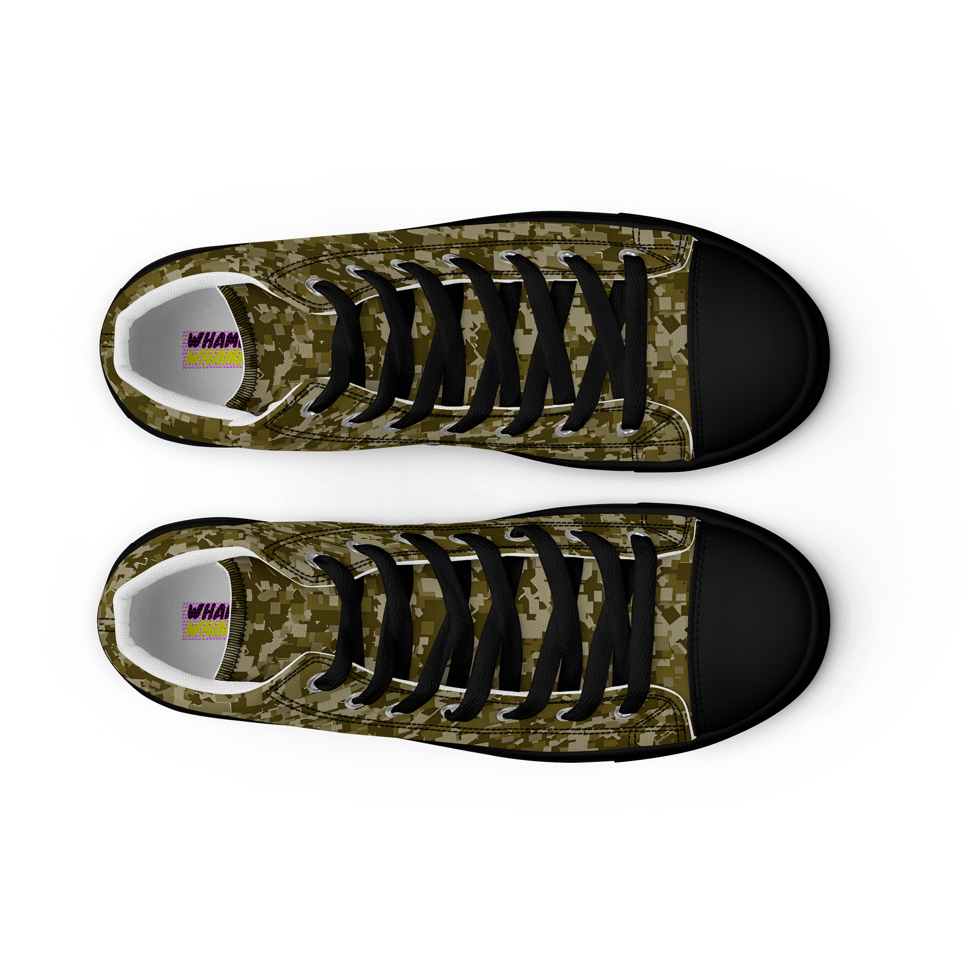 Pixelated Camo Men's High Tops product image (9)
