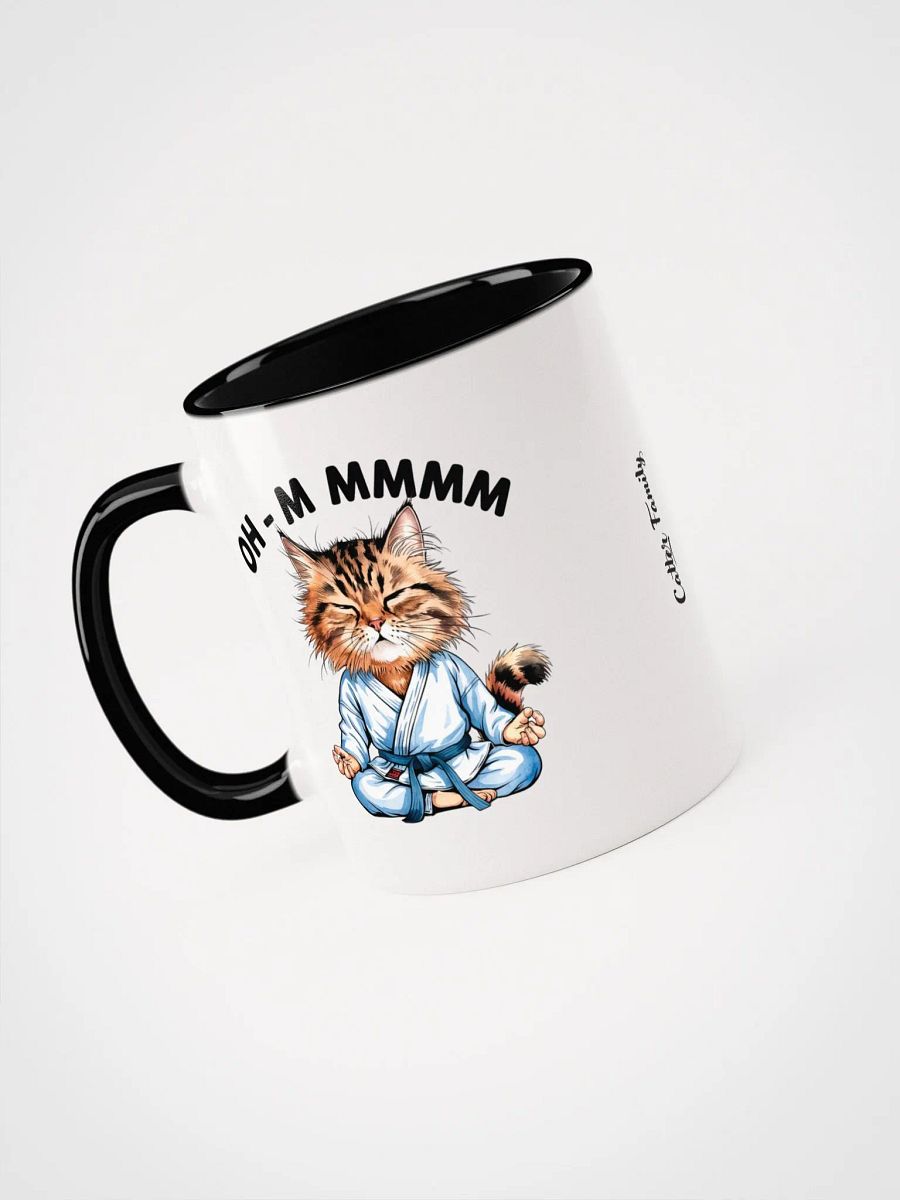 Kung-Fu Therapy Cat Coffee Mug - “Oh-Mmmm” product image (3)