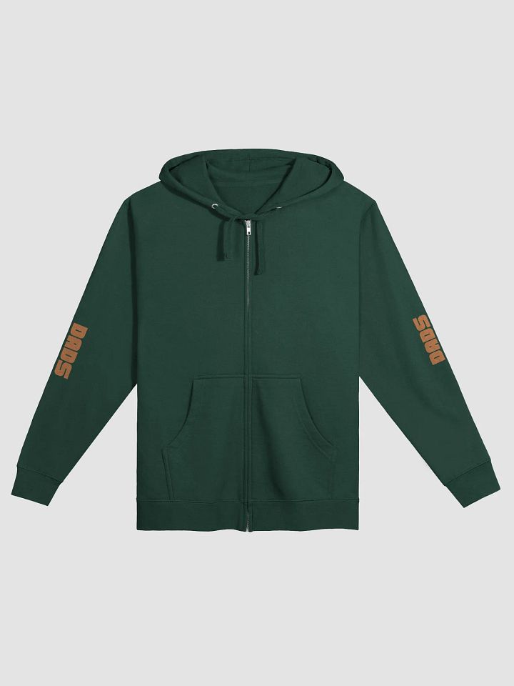 Vibrant Heart Zip-Up Hoodie for Dads product image (2)