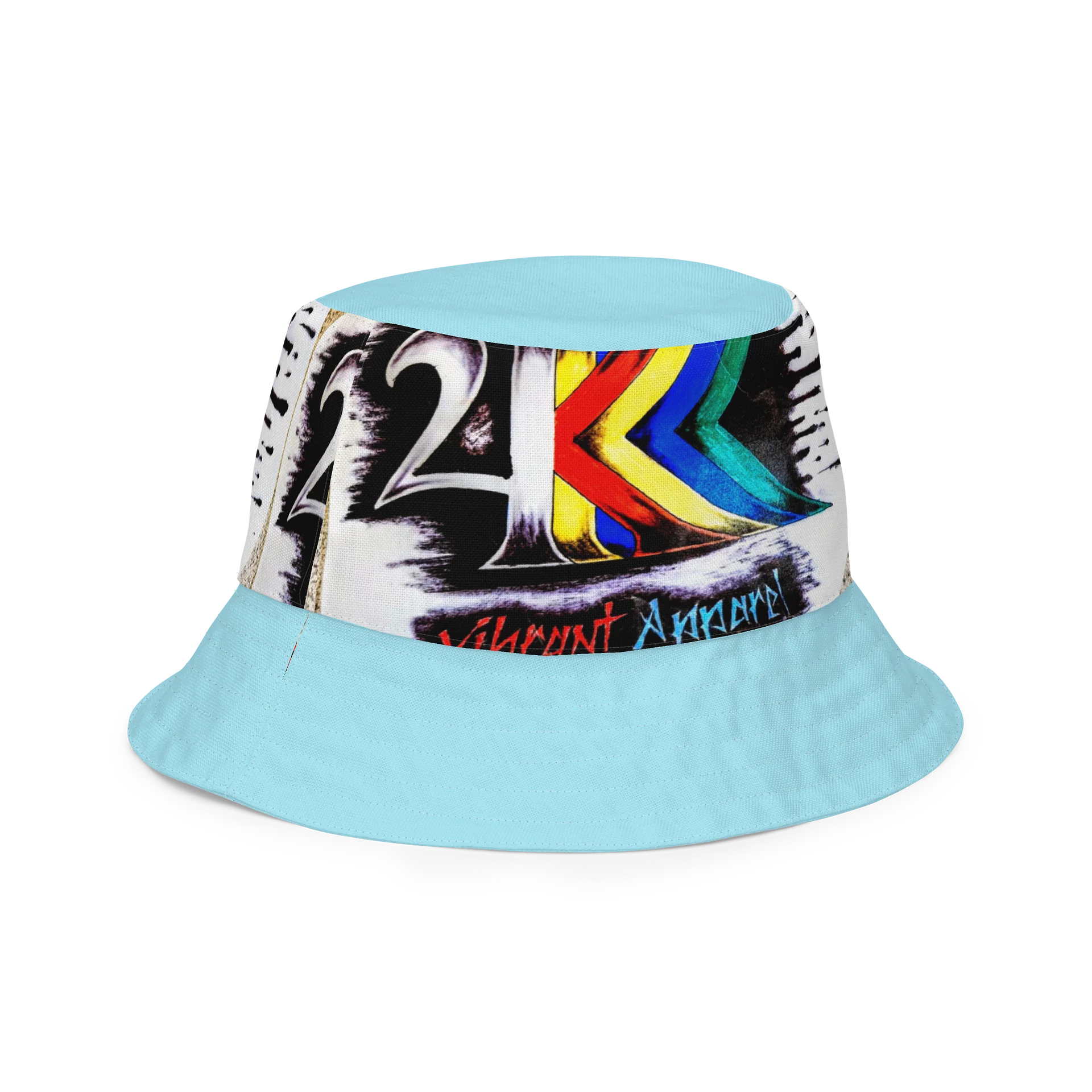 Da Culture 4K Bucket Hat Blizzard Blue product image (3)
